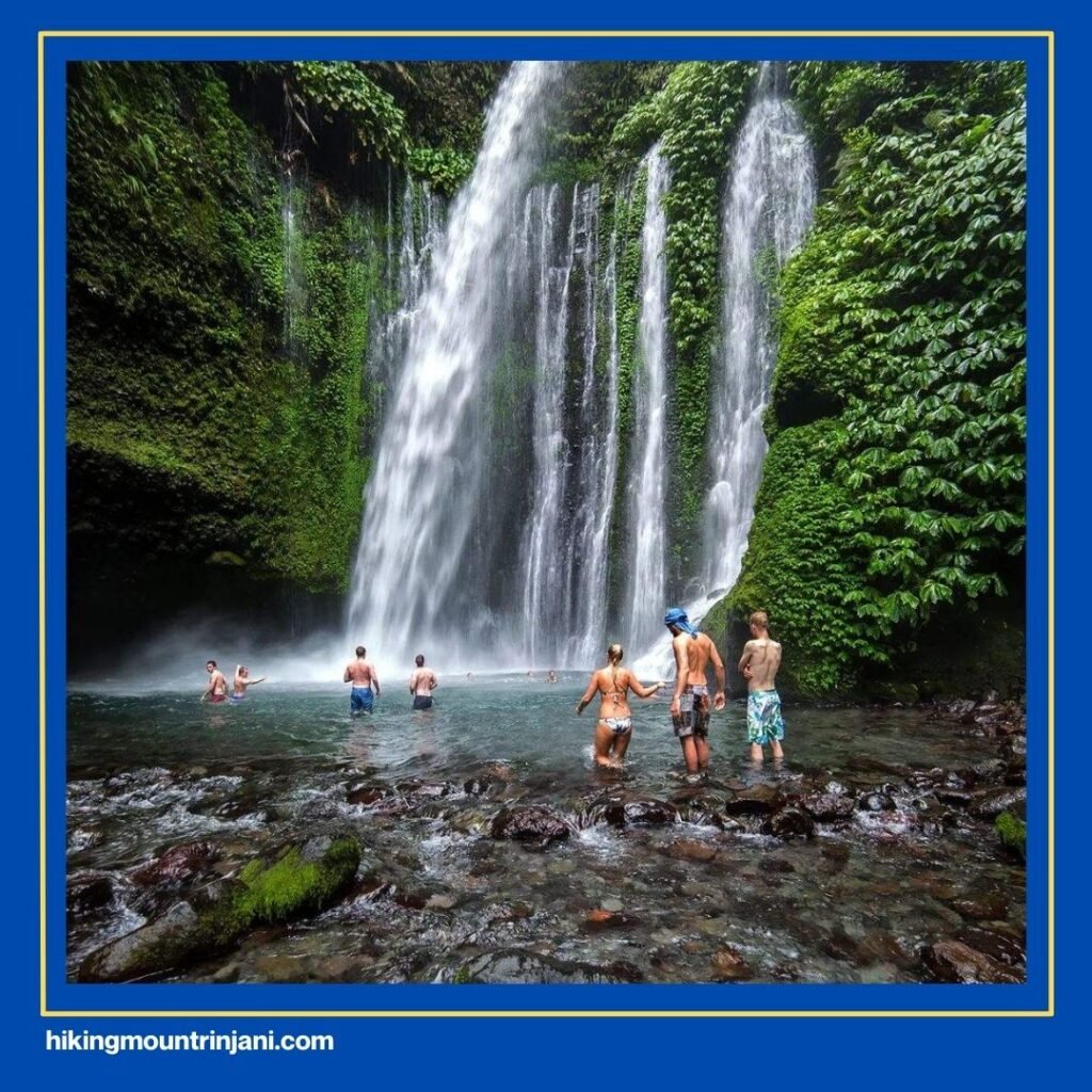 Visit Sendang Gile Waterfall