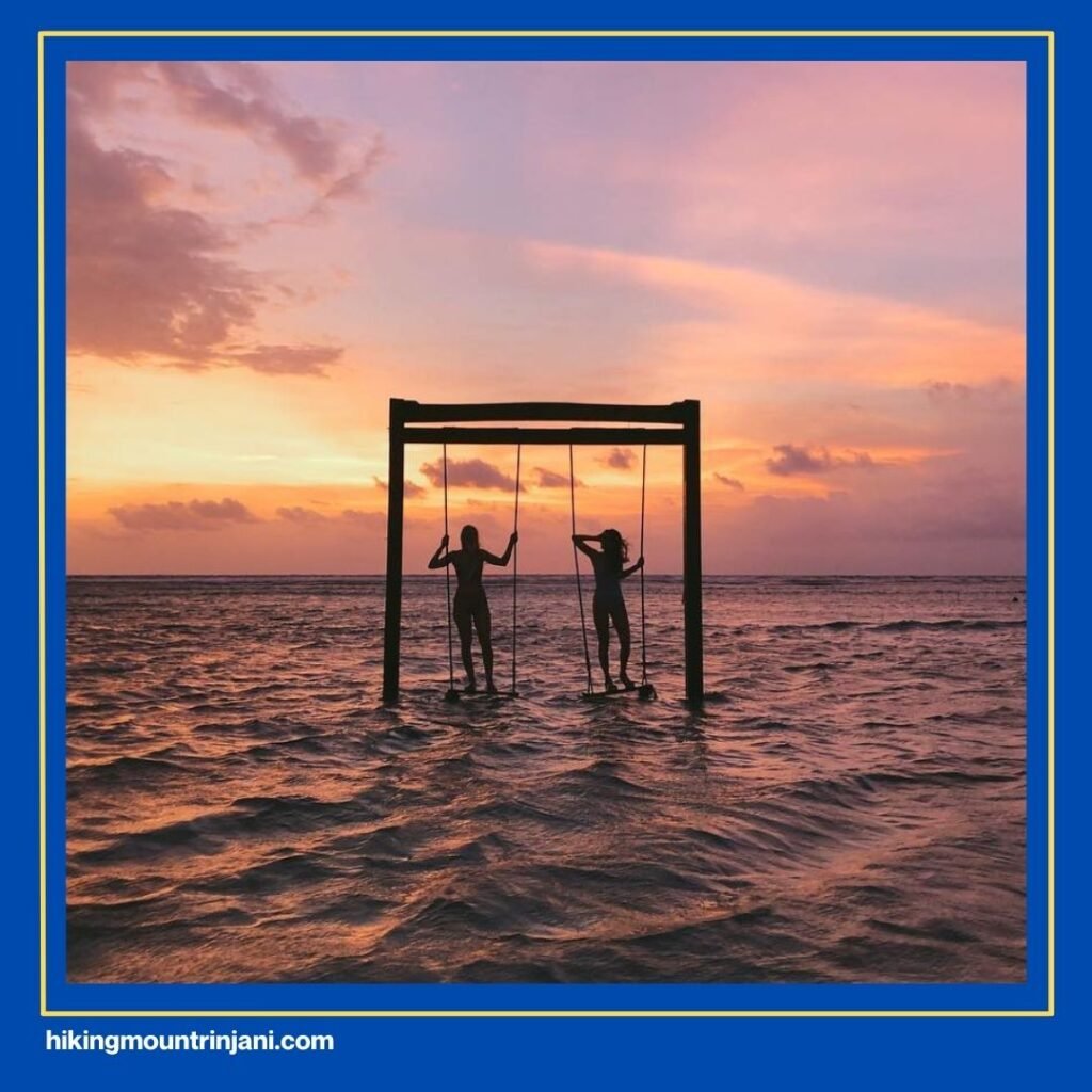 Sunset Views at Ombak Sunset Swing