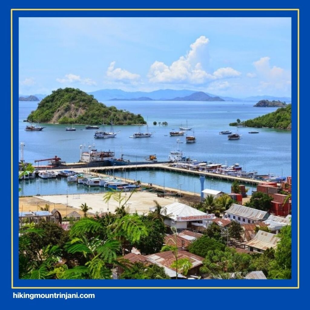 Labuan Bajo Harbor and Town