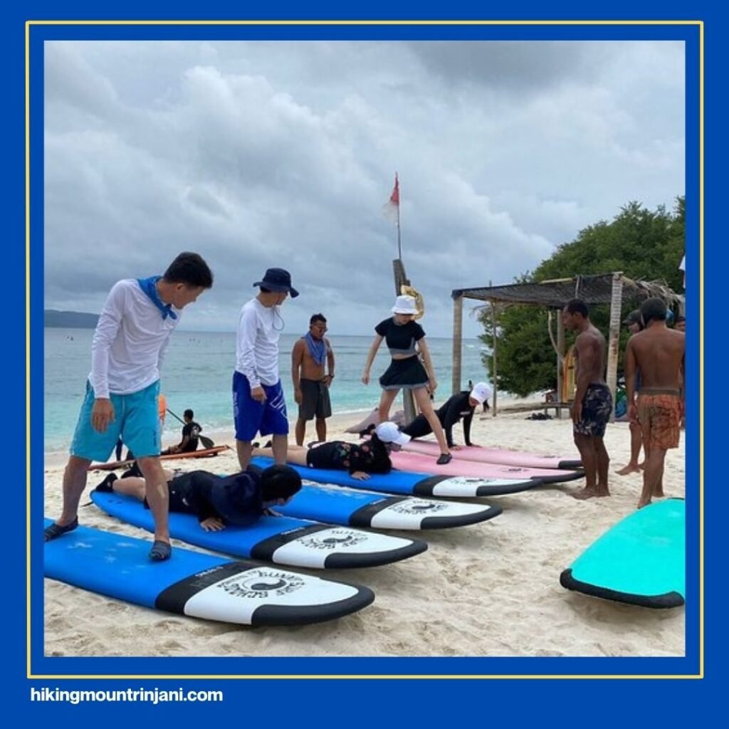 Surf Lessons in Gili Island