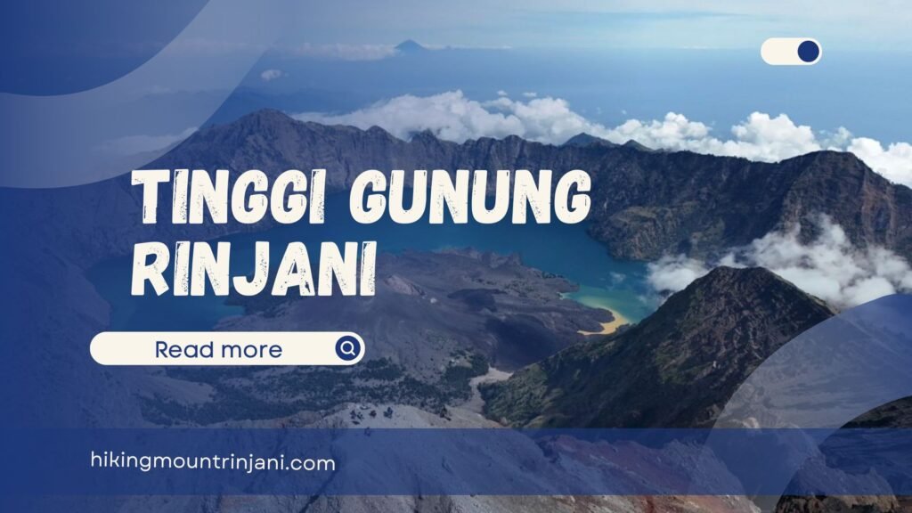 Tinggi Gunung Rinjani