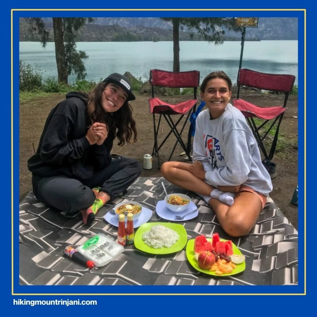 Breakfast by the lake