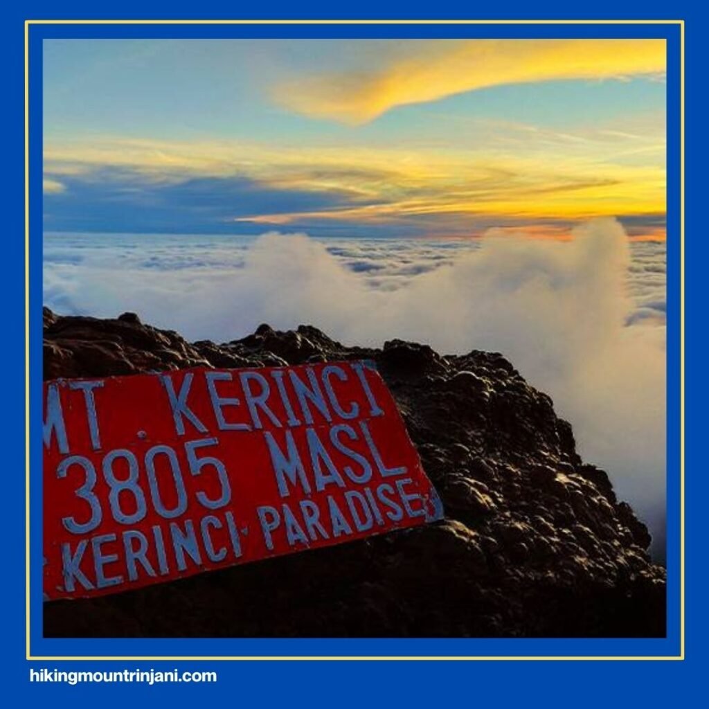 Ketinggian Gunung Rinjani Vs Puncak Lainnya