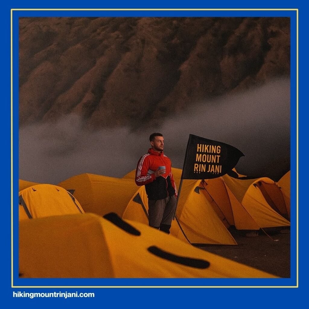 Kondisi Campsite Rinjani