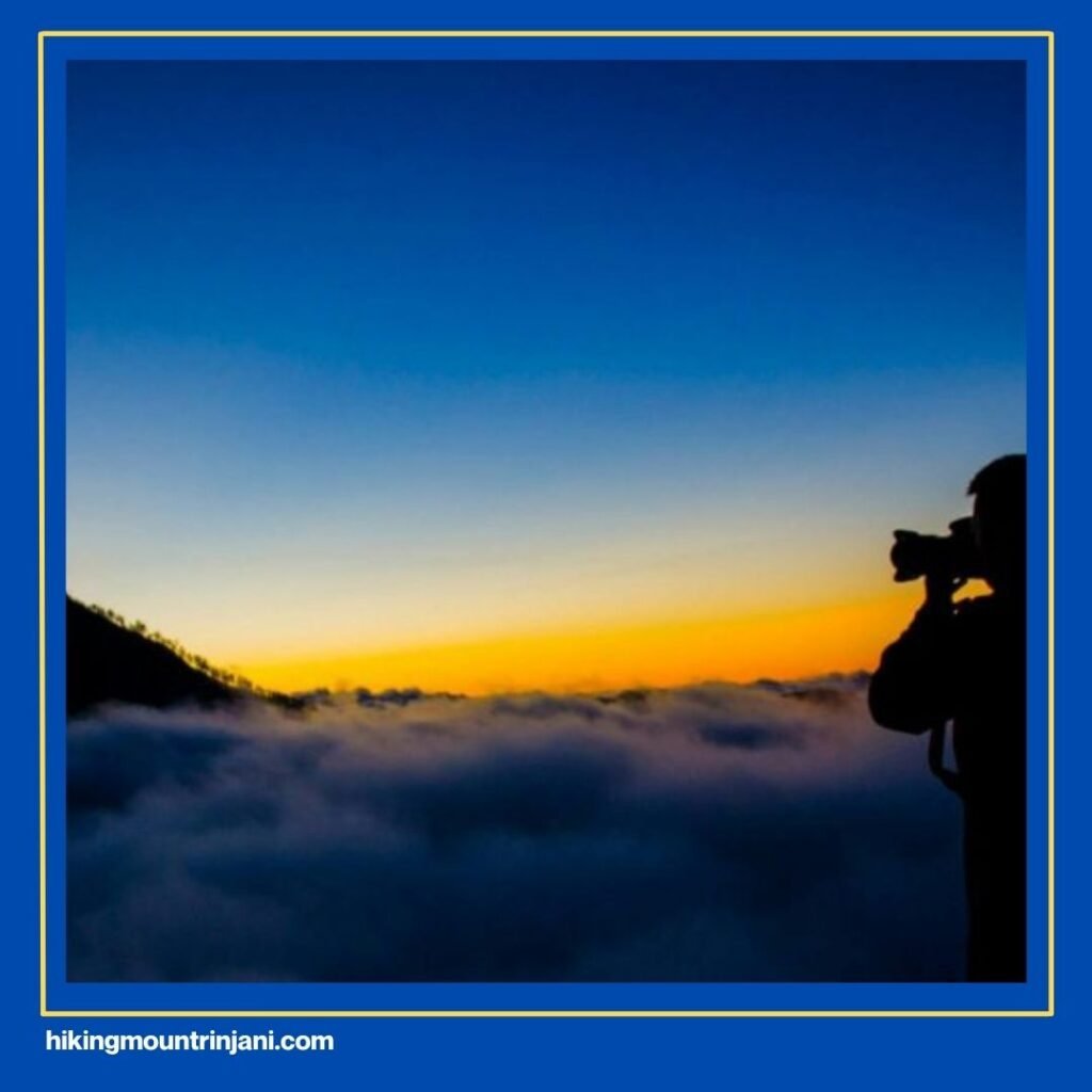 Lautan Awan Di Ketinggian Pelawangan Rinjani