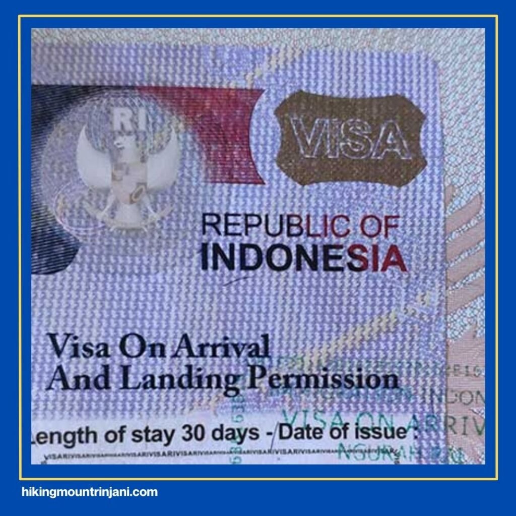 Preparation for Mount Rinjani Tour From Germany