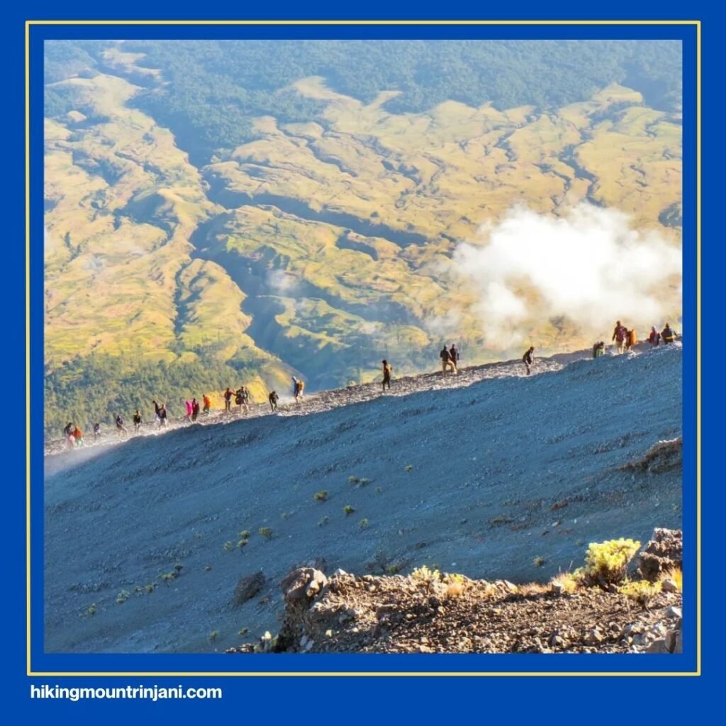 Rinjani Trek Dibandingkan Gunung Lain
