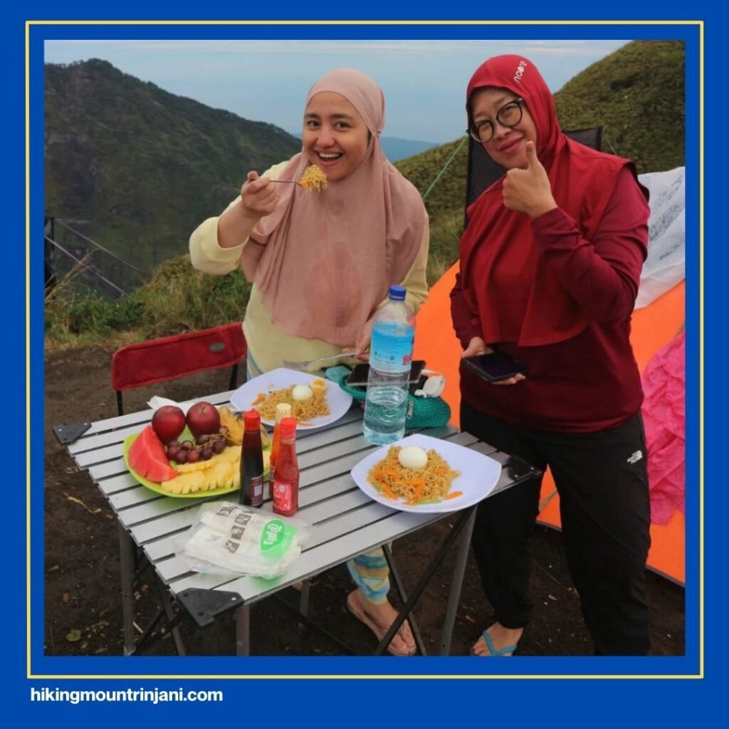 Persyaratan Mendaki Gunung Rinjani Mininal 2 Pendaki