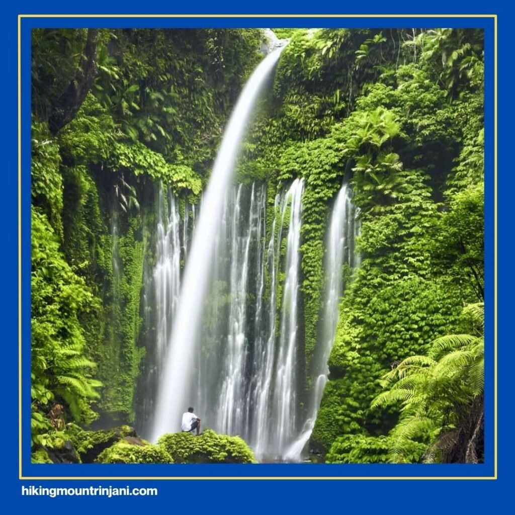 Best Mount Rinjani Tours for the Rainy Season Waterfall