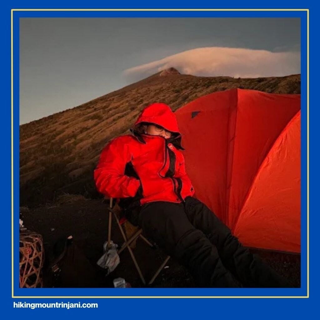 Titik Campsite di Jalur Sembalun - Hiking Mount Rinjani