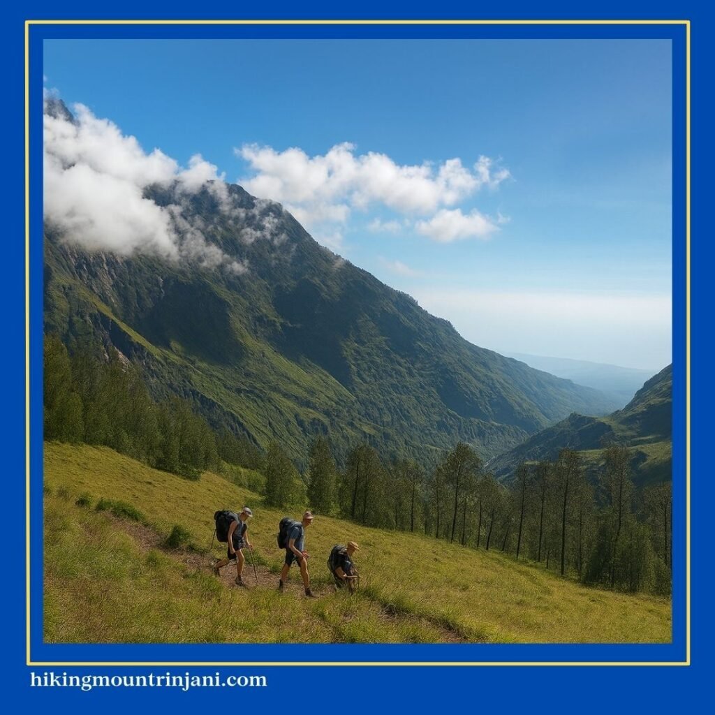 Gambaran Rinjani Via Senaru
