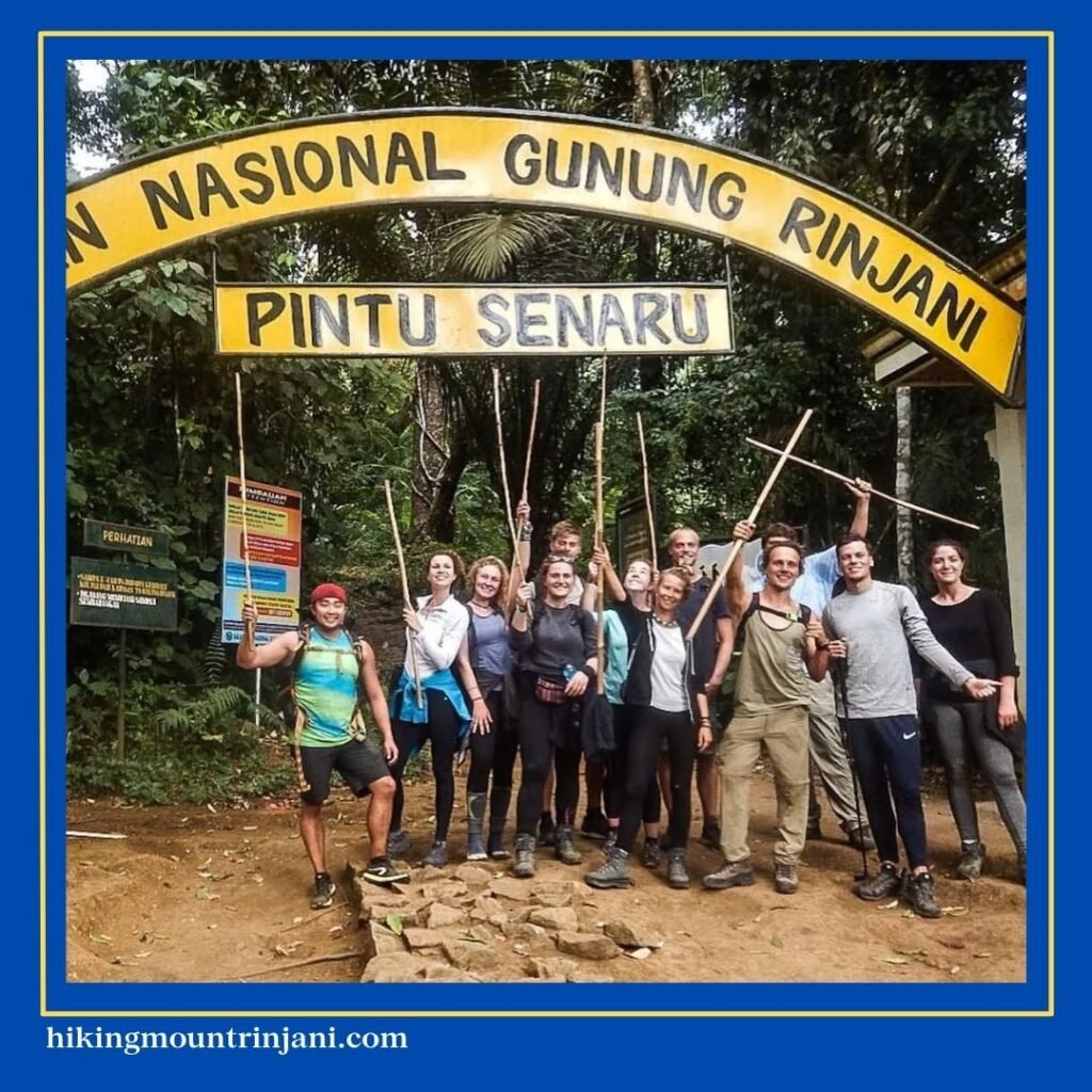 Jalur Pendakian Rinjani Via Senaru