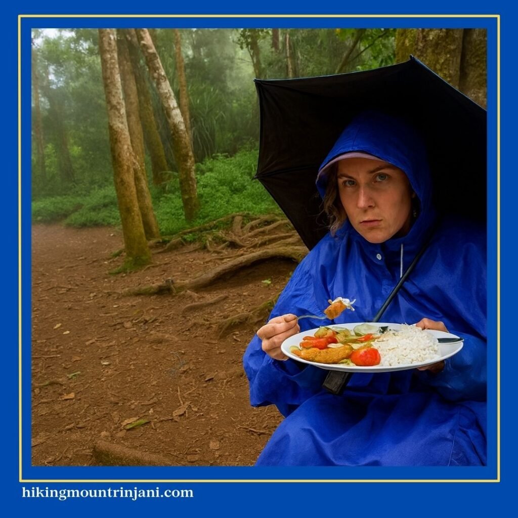 Titik-Titik Penting Pendakian Rinjani Via Senaru Maps